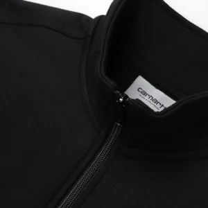 Carhartt WIP Half Zip American Script Sweatshirt | Sort Online