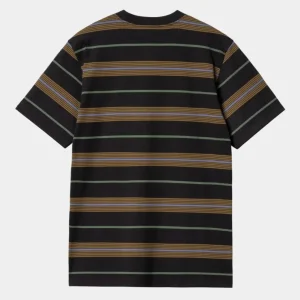 Carhartt WIP Haynes Stripe T-Shirt | Sort Online