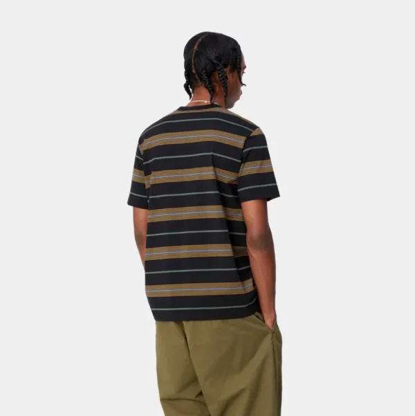 Carhartt WIP Haynes Stripe T-Shirt | Sort Online