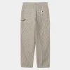 Carhartt WIP Haywood Stripe Single Knee Buks | Voks / Sort New