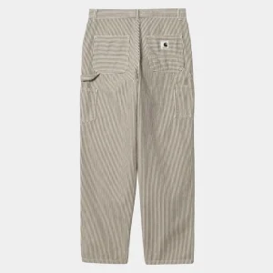 Carhartt WIP Haywood Stripe Single Knee Buks | Voks / Sort New