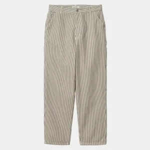 Carhartt WIP Haywood Stripe Single Knee Buks | Voks / Sort New