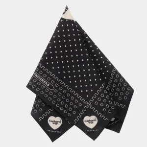 Carhartt WIP Hjertetryk Bandana | Sort Shop