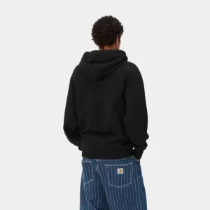 Carhartt WIP Hocus Pocus Sweatshirt Med Haette | Sort Hvid Cheap