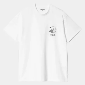 Carhartt WIP Ikoner T-Shirt | Hvid Sort Store