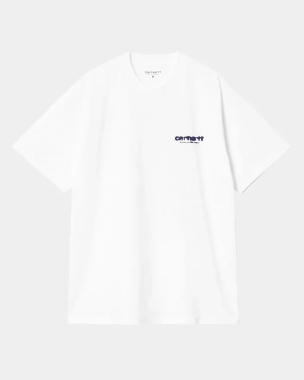 Carhartt WIP Ink Bleed T-Shirt | Hvid Fashion