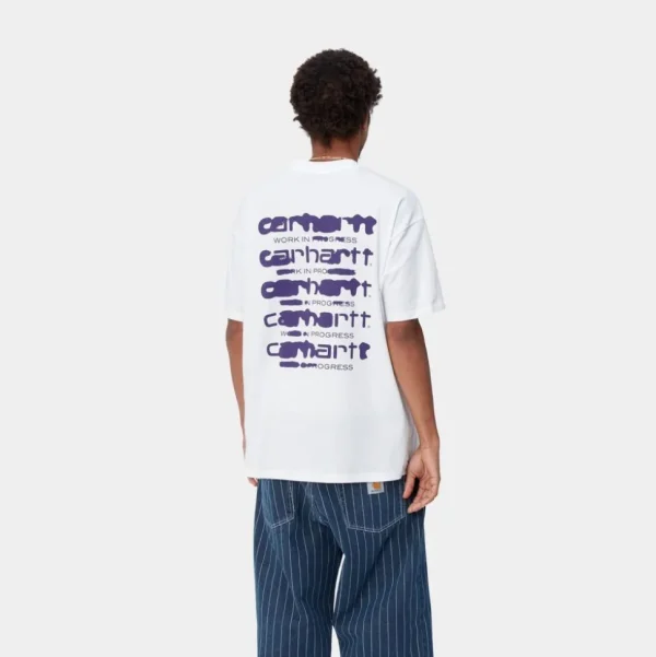 Carhartt WIP Ink Bleed T-Shirt | Hvid Fashion