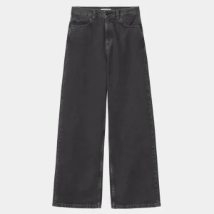 Carhartt WIP Jane Pant | Sort (Heavy Stone Vask) Outlet