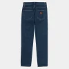 Carhartt WIP Klondike Pant - Maitland Denim | Bla (Stenvasket) Online