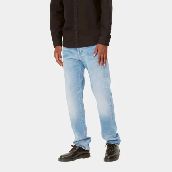 Carhartt WIP Klondike Pant - Maitland Denim | Bla (Let Brugt Vask) Cheap