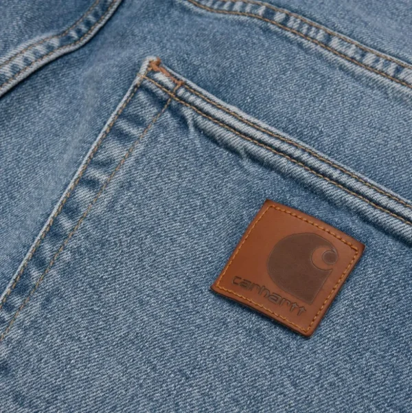 Carhartt WIP Klondike Pant - Stretch Denim | Bla (Slidt Bleget) Sale