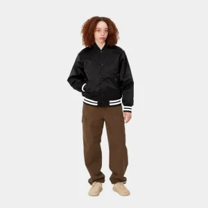 Carhartt WIP Kvinder Klasse 89 Bomberjakke | Sort Discount