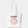 Carhartt WIP Laerred Grafisk Tote | Hvid / Samba Fast Food Print Store