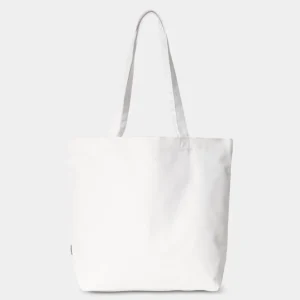 Carhartt WIP Laerred Grafisk Tote | Hvid / Samba Fast Food Print Store