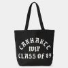 Carhartt WIP Laerred Grafisk Tote | Sort / Tonic Klasse Af 89 Print Store