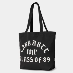 Carhartt WIP Laerred Grafisk Tote | Sort / Tonic Klasse Af 89 Print Store