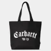 Carhartt WIP Laerred Grafisk Tote Stor | Sort Onyx Print Hot