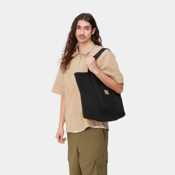 Carhartt WIP Laerredsstof | Sort (Skyllet) Hot