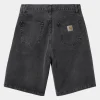 Carhartt WIP Landon Short | Sort (Heavy Stone Vask) Fashion