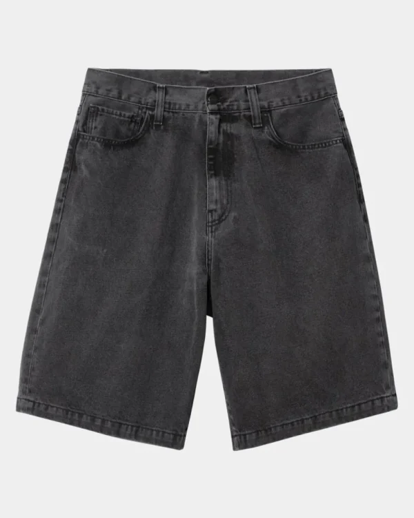 Carhartt WIP Landon Short | Sort (Heavy Stone Vask) Fashion