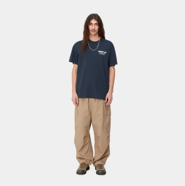 Carhartt WIP Less Troubles T-Shirt | Bla / Voks Hot