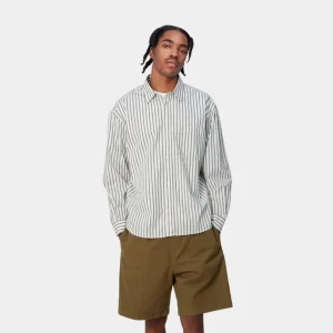 Carhartt WIP Ligety Stripe Shirt | Voks / Sort Flash Sale