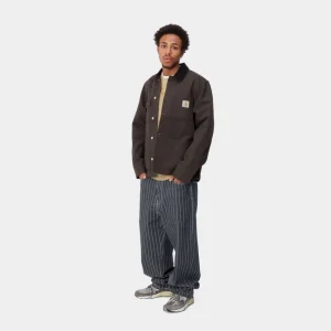 Carhartt WIP Michigan Chore Coat (Forar) | Tobak/Sort (Stiv) Clearance