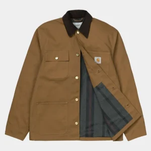 Carhartt WIP Michigan Chore Coat (Vinter) | Hamilton Brown / Tobak (Stiv) Discount