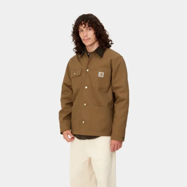 Carhartt WIP Michigan Chore Coat (Vinter) | Hamilton Brown / Tobak (Stiv) Discount