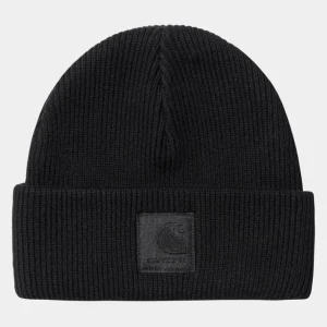 Carhartt WIP Milo Beanie | Sort Hot