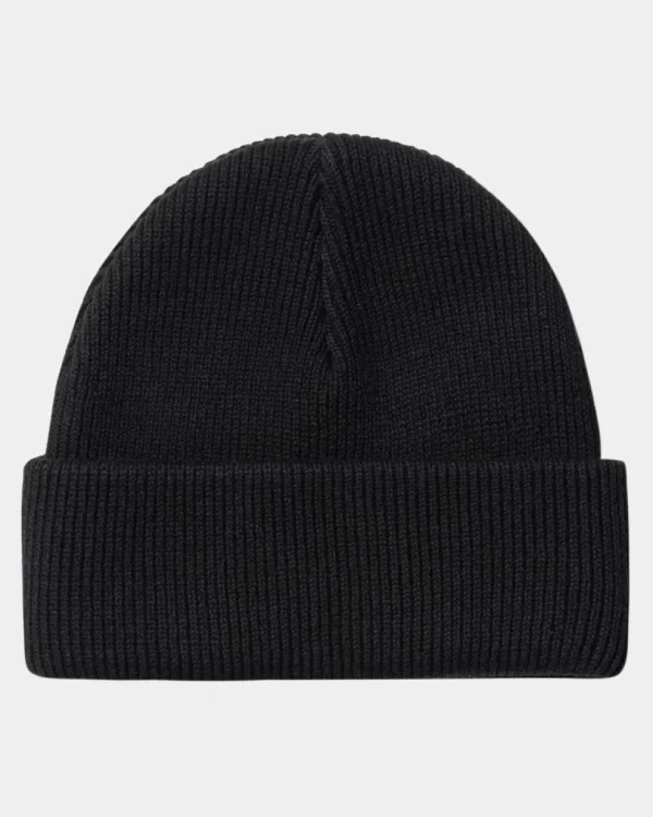 Carhartt WIP Milo Beanie | Sort Hot