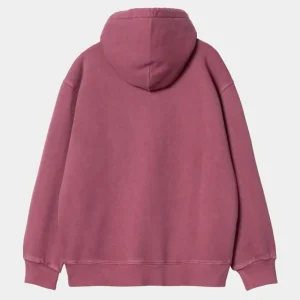 Carhartt WIP Nelson Sweatshirt Med Haette | Magenta New