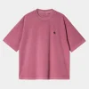 Carhartt WIP Nelson T-Shirt Til Kvinder | Magenta Online