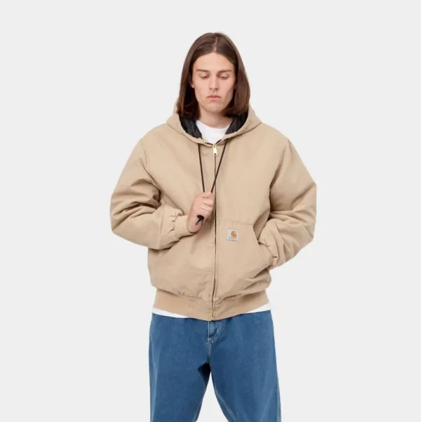 Carhartt WIP Og Active Jacket (Vinter) | Dusty Hamilton Brown (Gammelt Laerred) Sale