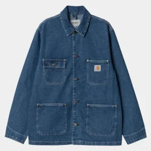 Carhartt WIP Og Chore Coat (Forar) | Bla (Stenvasket) Flash Sale