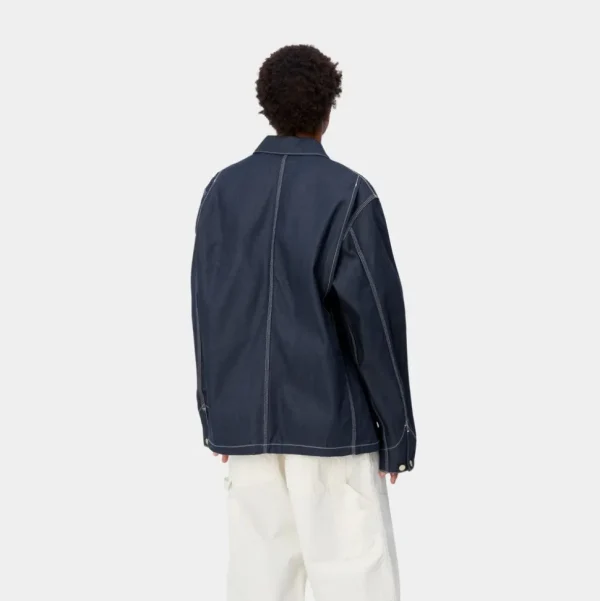 Carhartt WIP Og Chore Coat (Forar) | Bla (Stiv) Fashion