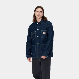 Carhartt WIP Og Chore Coat (Forar) | Bla (En Vask) Online