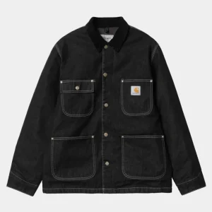 Carhartt WIP Og Chore Coat (Vinter) - Denim | Sort (En Vask) New