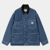 Carhartt WIP Og Chore Coat (Vinter) - Denim | Bla (Stenvasket) Shop