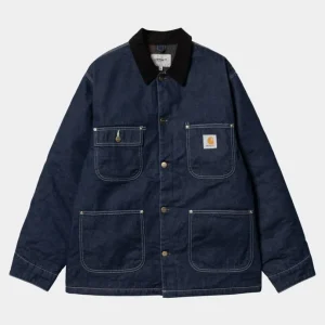 Carhartt WIP Og Chore Coat (Vinter) - Denim | Bla (En Vask) Best