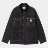 Carhartt WIP Og Chore Coat (Vinter) - Denim | Sort (Stenvasket) Clearance