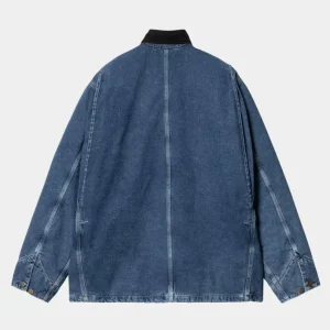 Carhartt WIP Og Chore Coat (Vinter) - Denim | Bla (Stenvasket) Shop