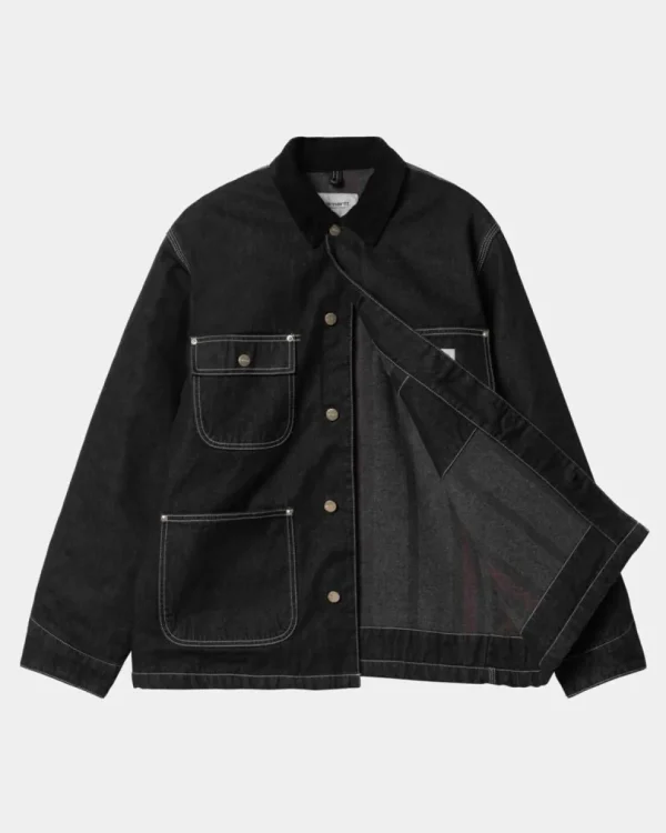 Carhartt WIP Og Chore Coat (Vinter) - Denim | Sort (En Vask) New