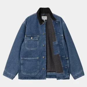 Carhartt WIP Og Chore Coat (Vinter) - Denim | Bla (Stenvasket) Shop