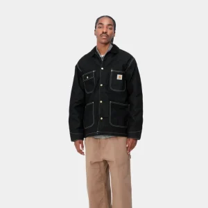 Carhartt WIP Og Chore Coat (Vinter) - Denim | Sort (En Vask) New