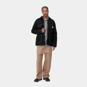 Carhartt WIP Og Chore Coat (Vinter) - Denim | Sort (En Vask) New