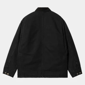 Carhartt WIP Og Chore Coat (Vinter) | Sort (Aeldet Laerred) Shop