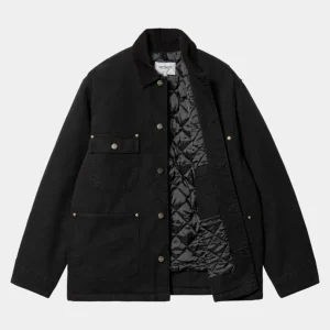 Carhartt WIP Og Chore Coat (Vinter) | Sort (Aeldet Laerred) Shop