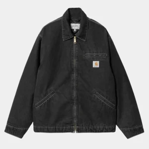 Carhartt WIP Og Detroit Jakke (Forar) | Sort (Stenvasket) Cheap