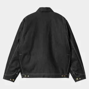 Carhartt WIP Og Detroit Jakke (Forar) | Sort (Stiv) Outlet